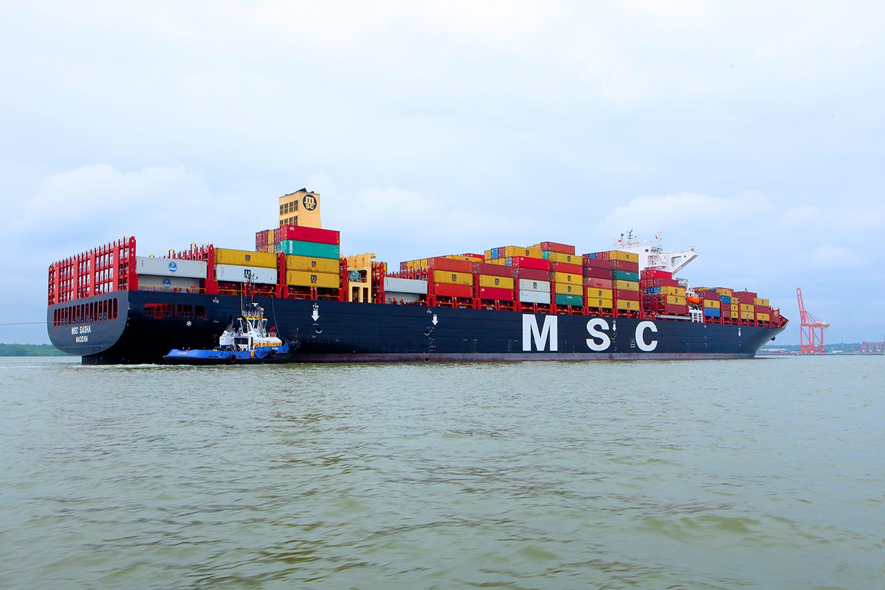 MSC represents 50% of the Asia-Europe Trade growth