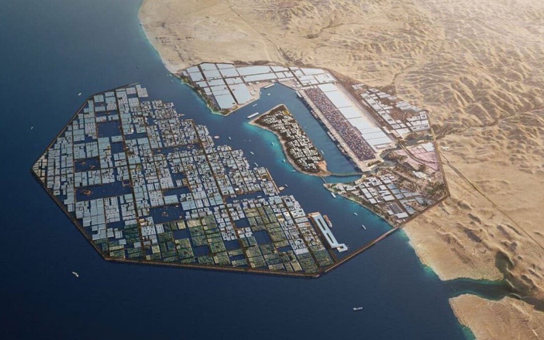 Saudi Prince Announces Oxagon The Worlds Largest Floating Industrial