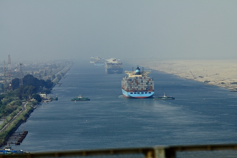 Suez Canal Revenues Decline 40% Amid Red Sea Conflict