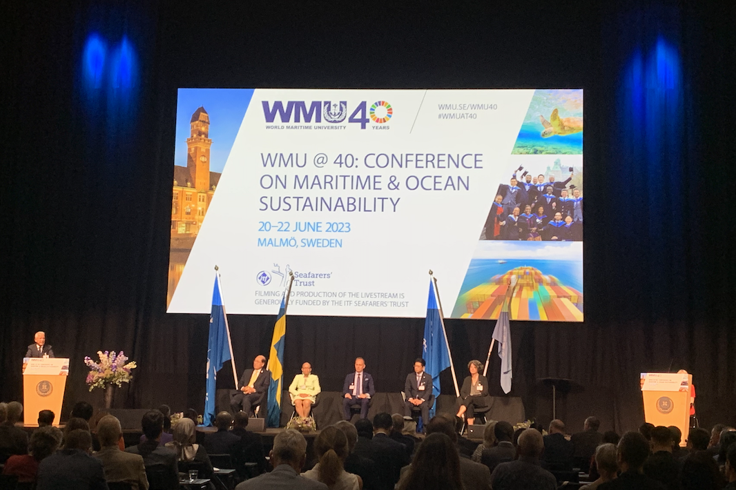 WMU@40: Conferencia sobre sostenibilidad Marítima y Oceánica