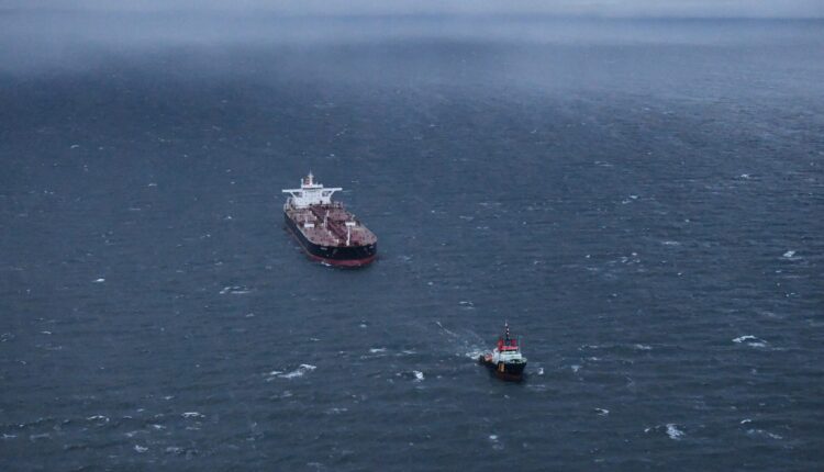 Stricken Oil Tanker Towed To Safety Off German Island Of Ruegen ...